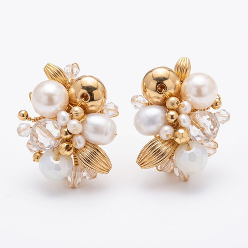 Aretes Fabianna Blanco