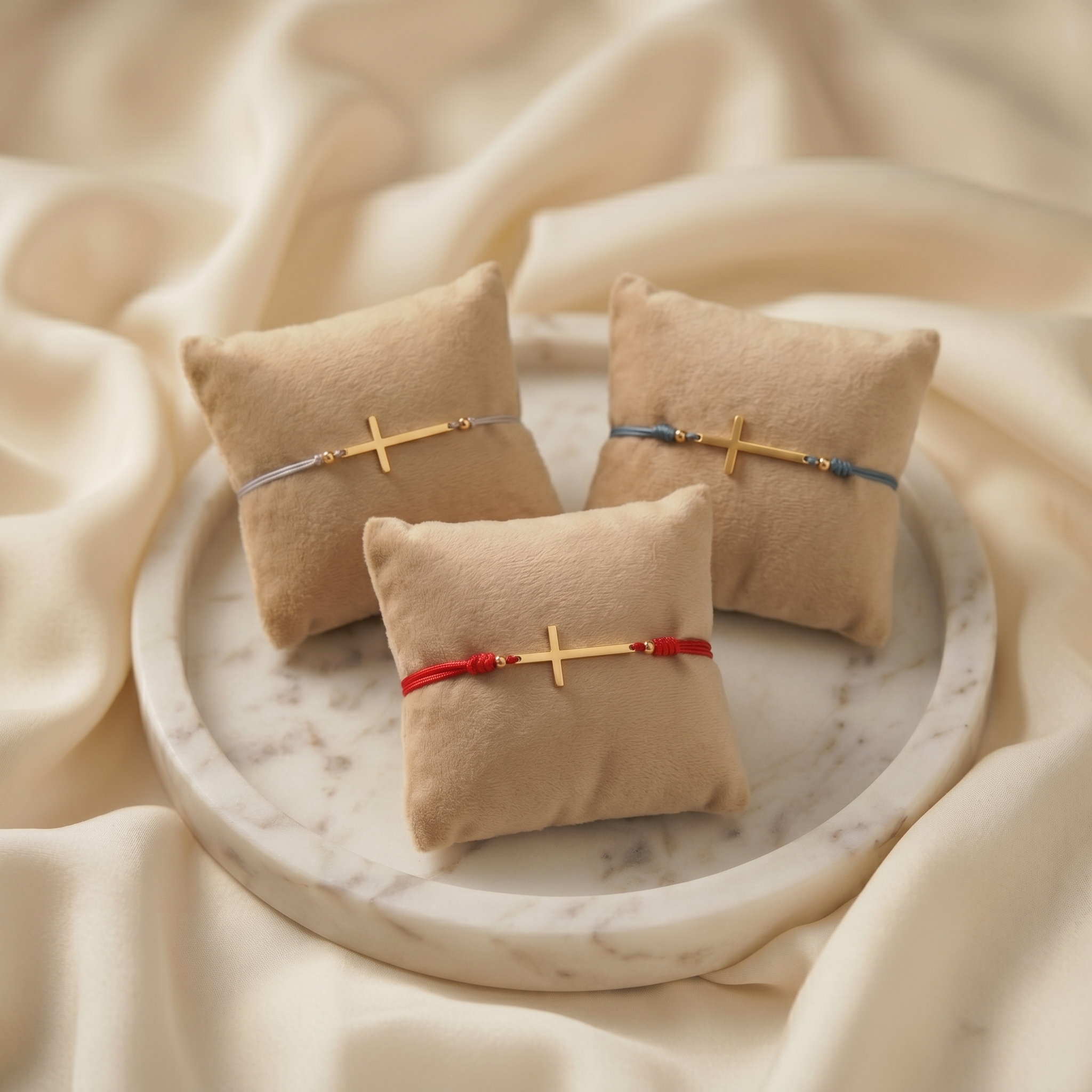 Pulsera Crucifijo Sencilla